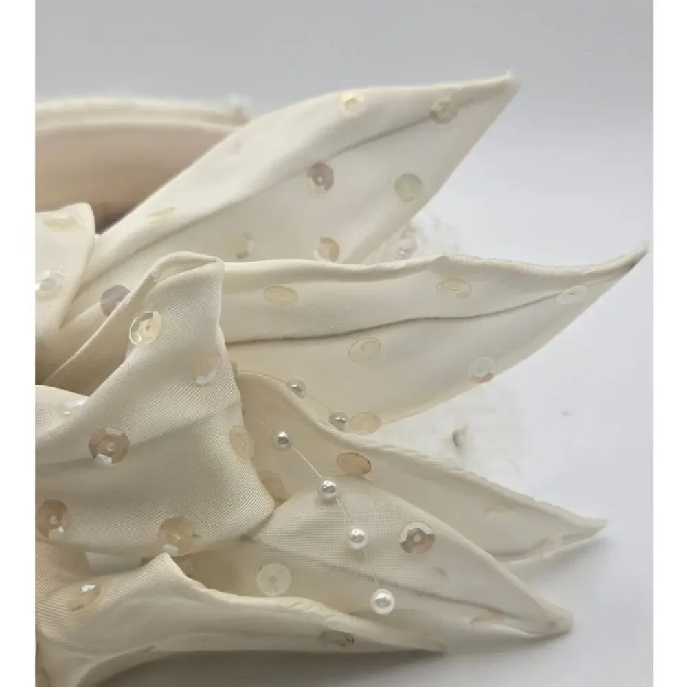 Eric Javits VTG Ladies Hat With Lace Vintage Great Pre Loved Condition - Picture 7 of 14